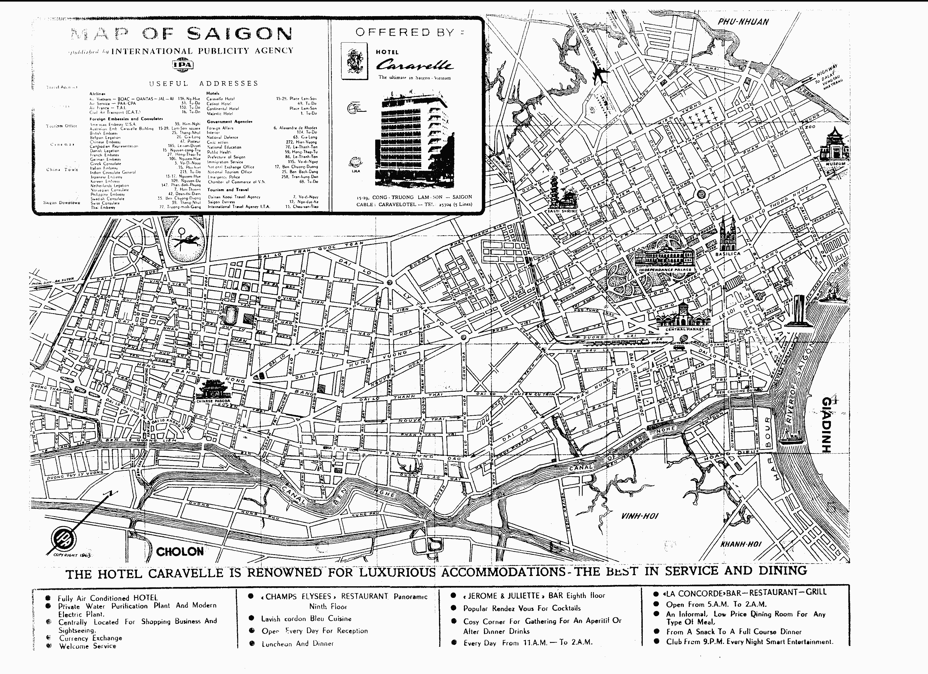 Saigon Street Map