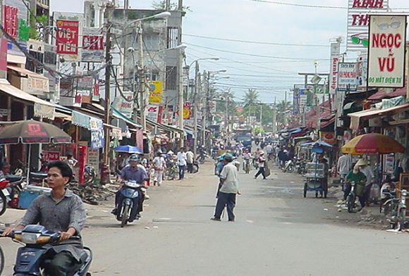 Same street today