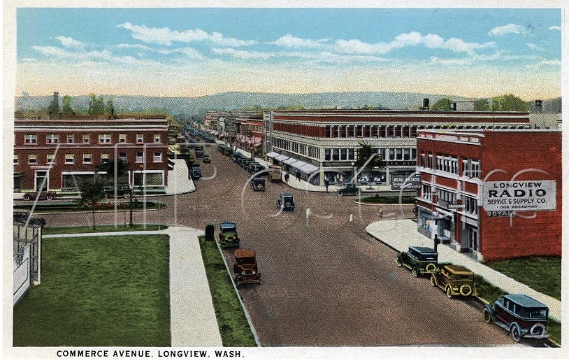 Commerce Ave circa 1923