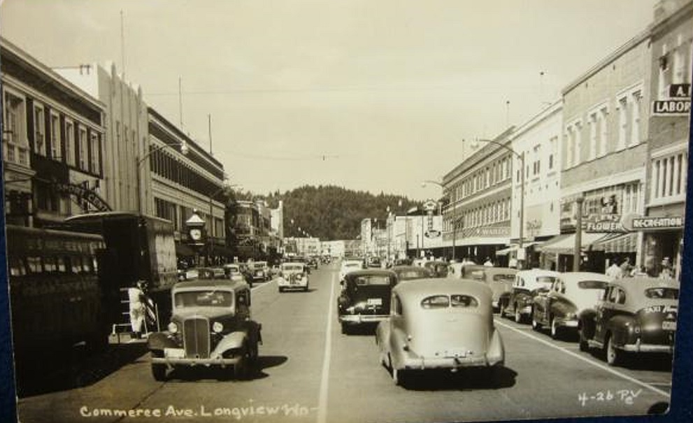 Commerce Ave circa 1945