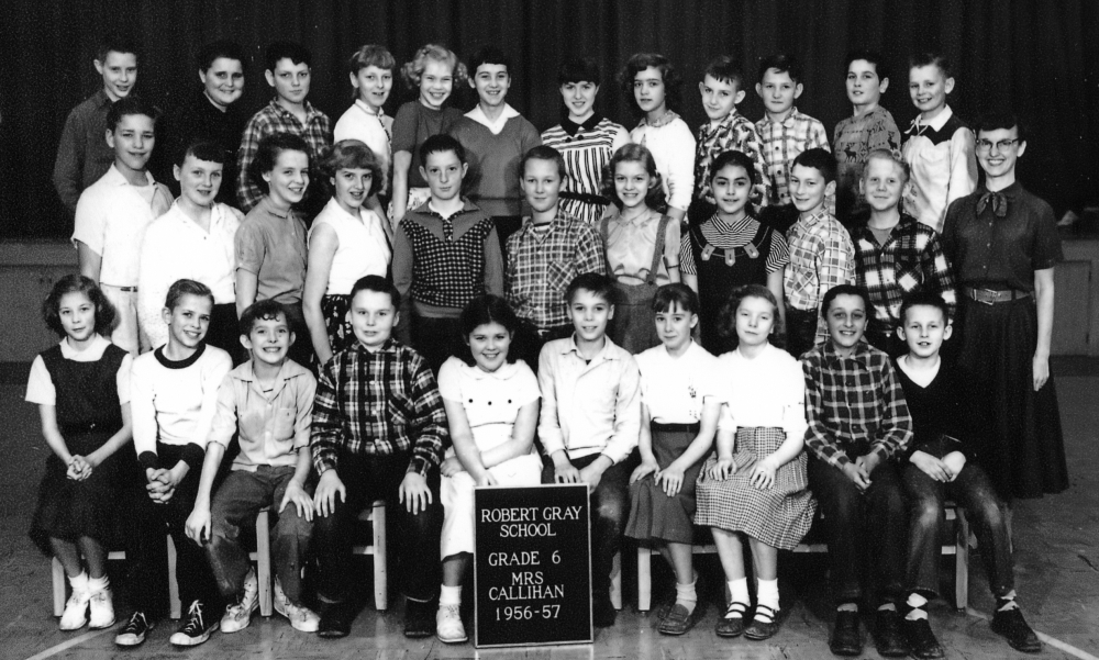 Robert Gray 6th Grade 1957